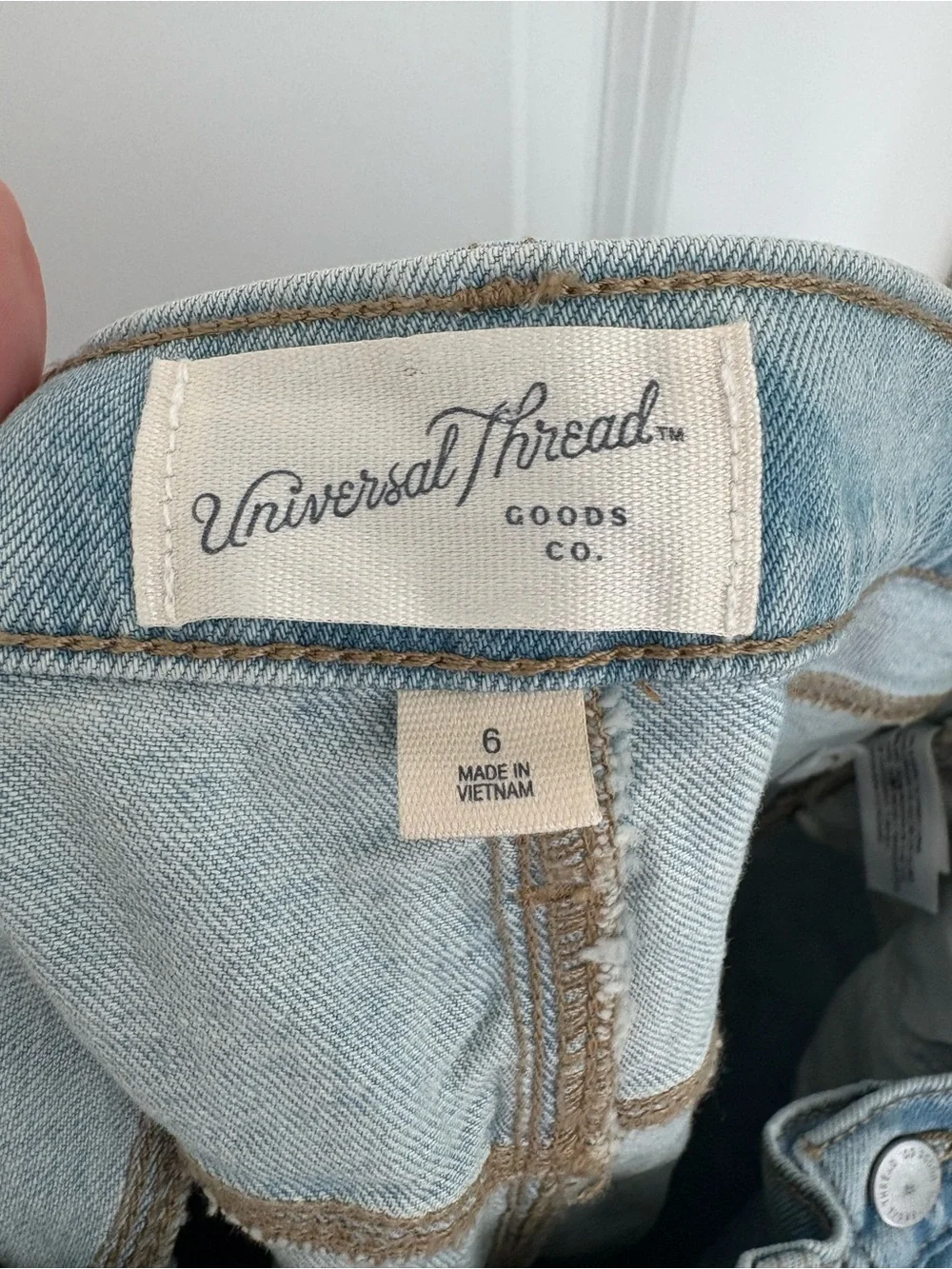 NWT Universal Thread Maxi Jean Skirt 6